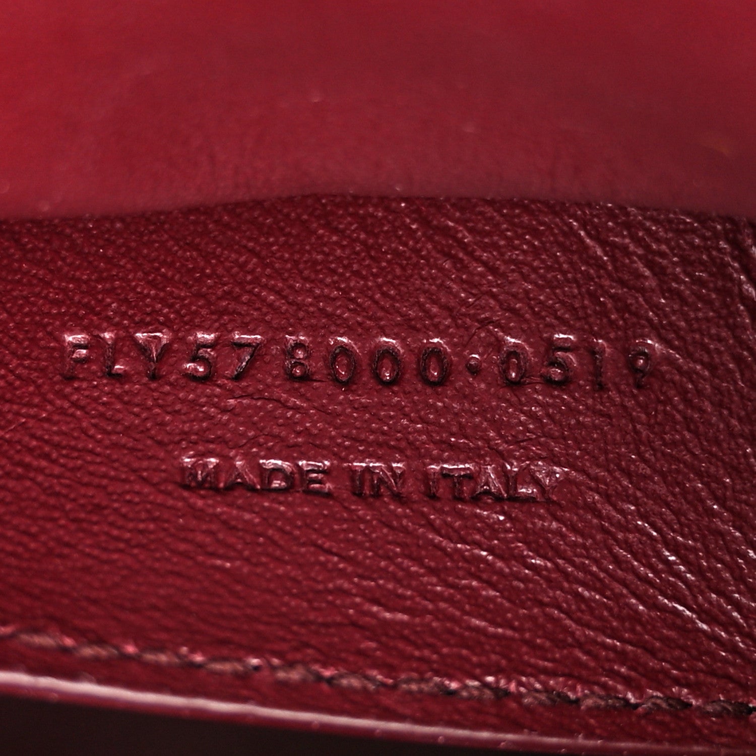 Saint Laurent Smooth Calfskin Medium Classic Monogram Cassandra Top Handle Black Rouge Legion 7 of 19