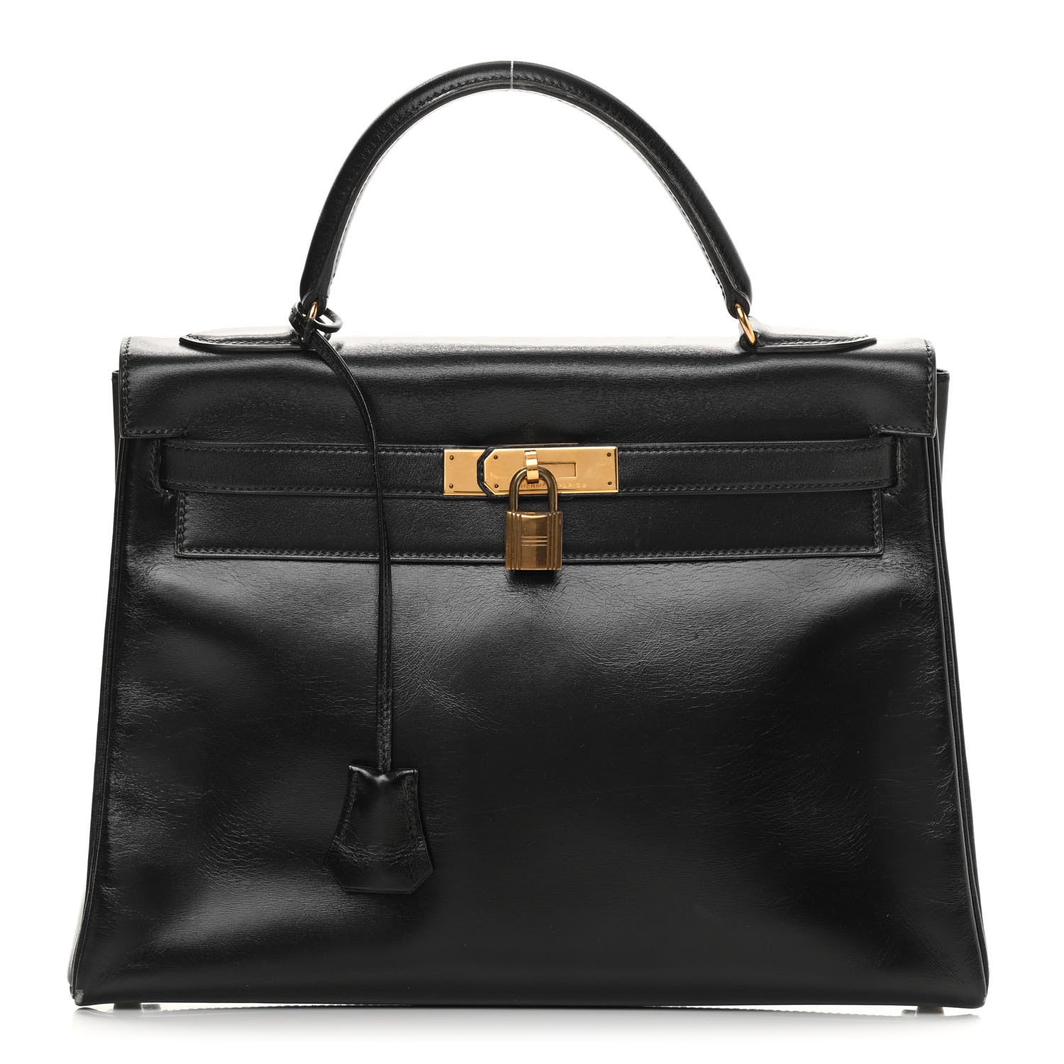 Hermes Box Kelly Retourne 32 Black 1 of 18