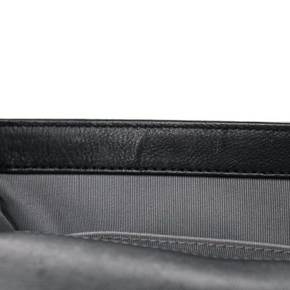 Chanel Calfskin Double Stitch Small Boy Flap Black 13 of 17