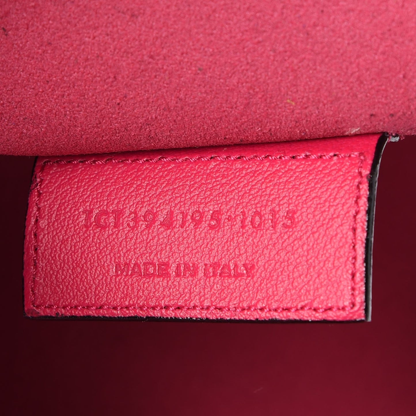 Calfskin Large Shopping Tote Fuchsia