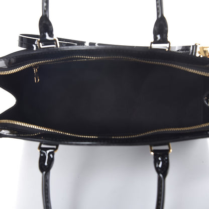 Louis Vuitton Vernis Brea MM Black 6 of 8