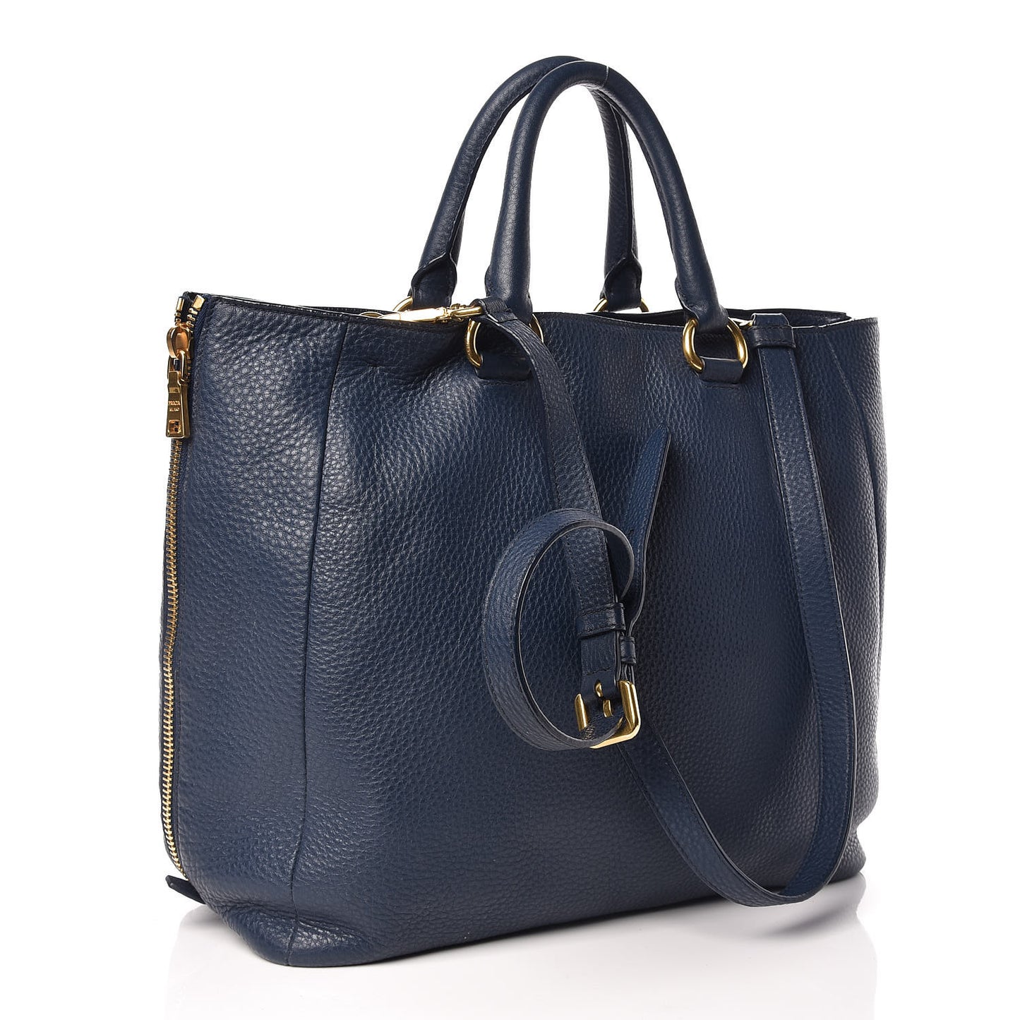 Vitello Daino Tote Bluette