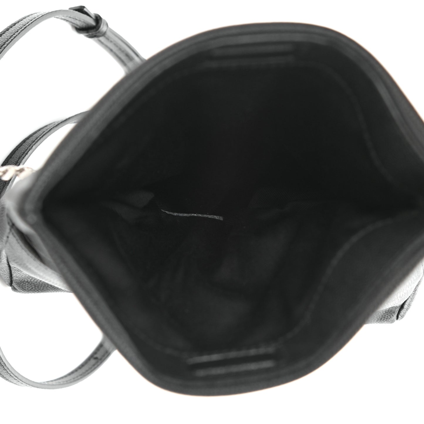 Grain De Poudre Monogram Toy West Hollywood Fold-Over Bag Black