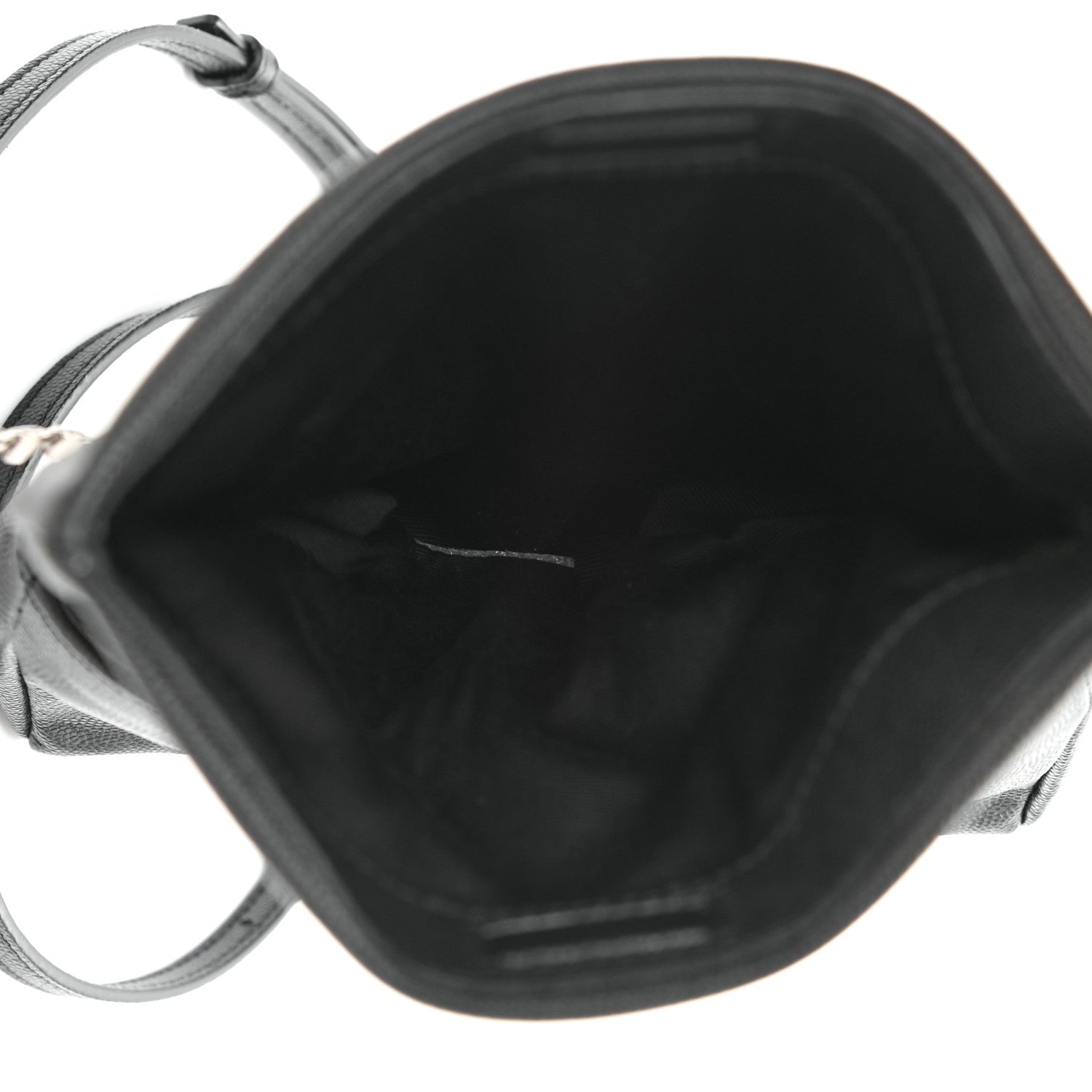 Saint Laurent Grain De Poudre Monogram Toy West Hollywood Fold-Over Bag Black 6 of 13