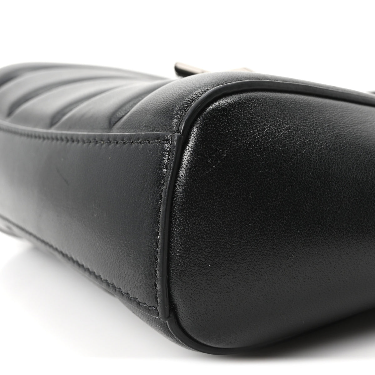 Lambskin XS Lock Antigona Shoulder Bag Black
