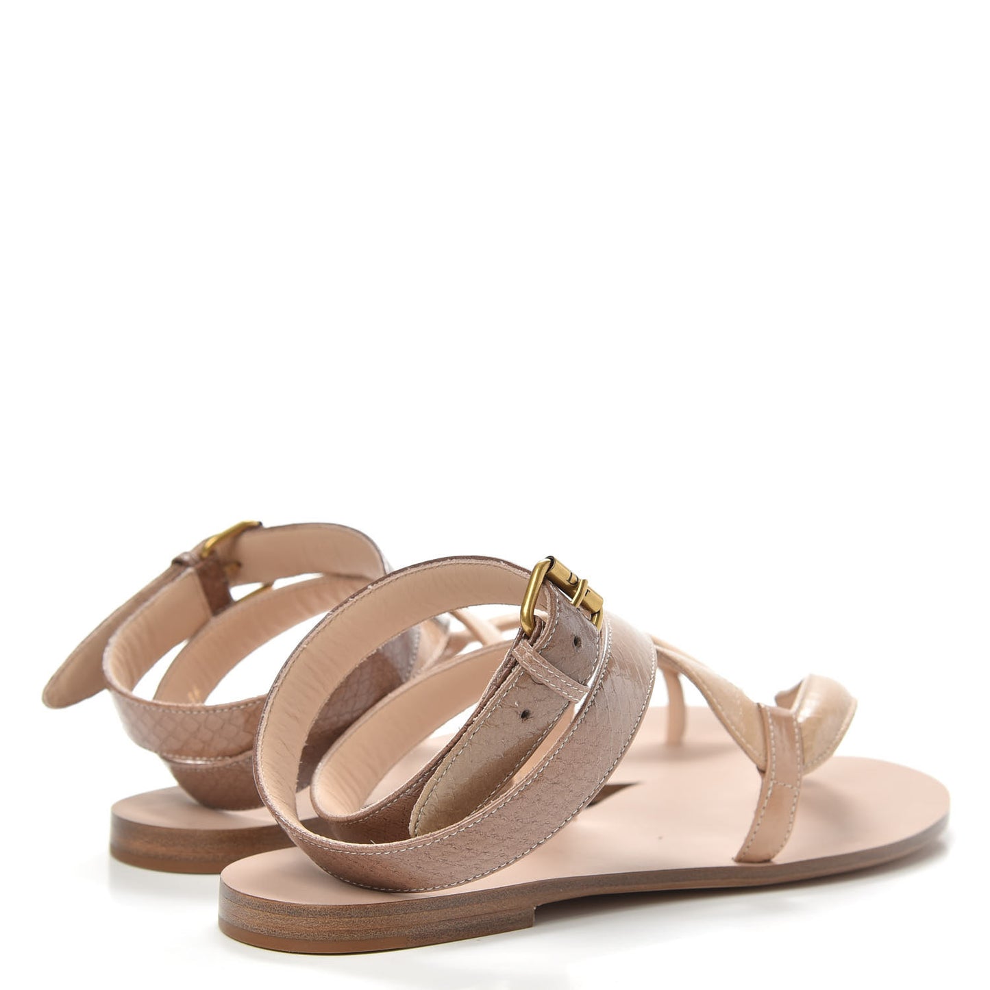 Ayers Degrade Poison-D Sandal 36 Nude