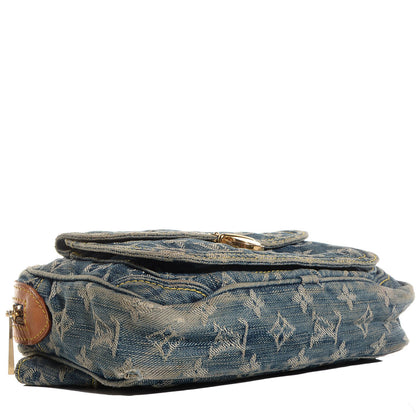Louis Vuitton Monogram Denim Bum Bag Blue 4 of 7