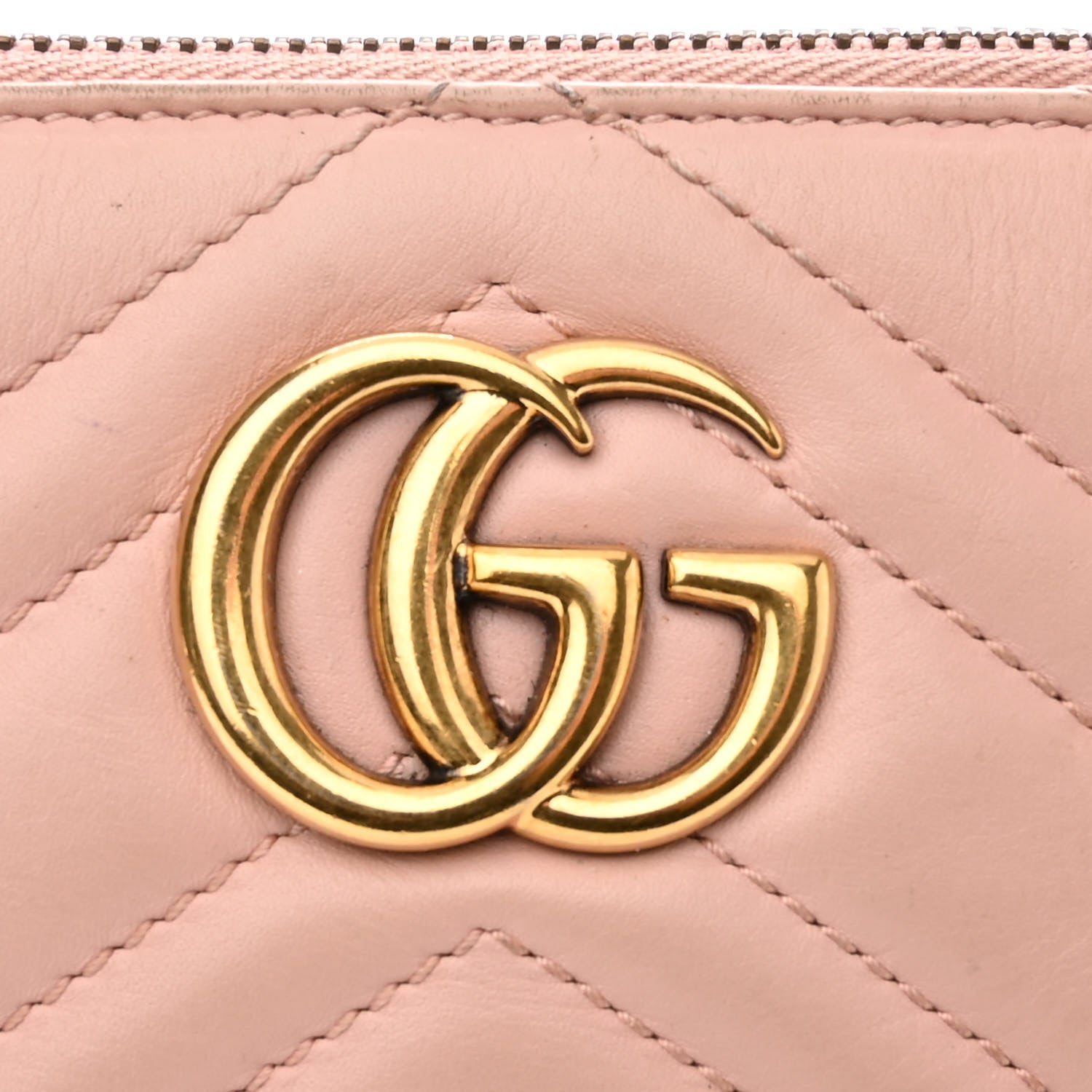 Gucci Calfskin Matelasse Mini GG Marmont Chain Bag Perfect Pink 6 of 14