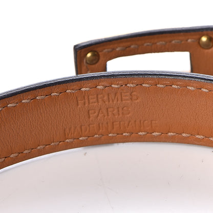Hermes Swift Kelly Double Tour Bracelet T3 Gris Asphalt 7 of 9