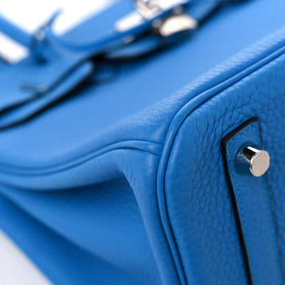 Hermes Togo Verso Birkin 30 Bleu Zanzibar Malachite 8 of 11