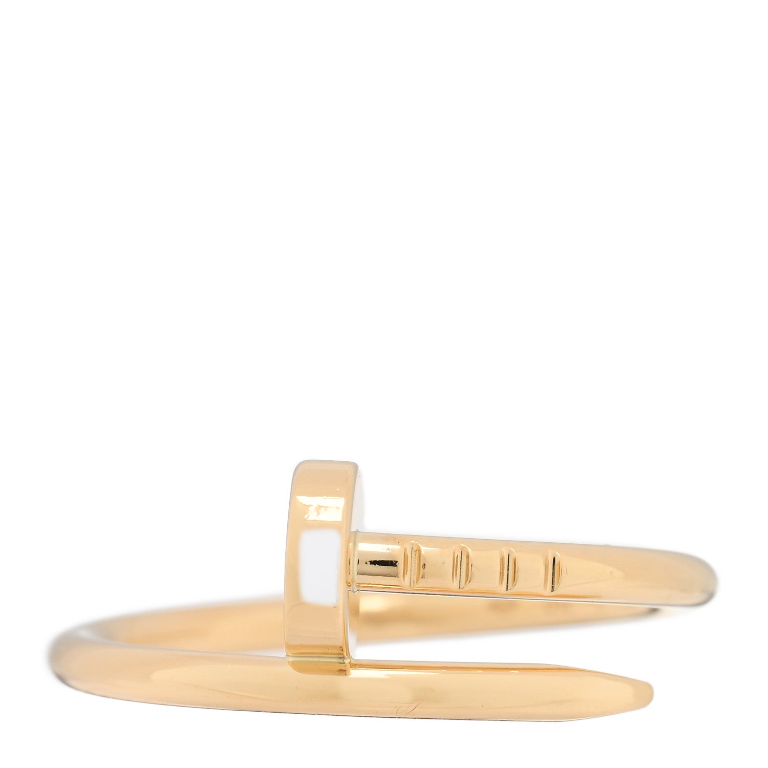 Cartier 18K Yellow Gold Small Juste Un Clou Ring 52 6 1 of 5