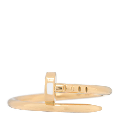 Cartier 18K Yellow Gold Small Juste Un Clou Ring 52 6 1 of 5