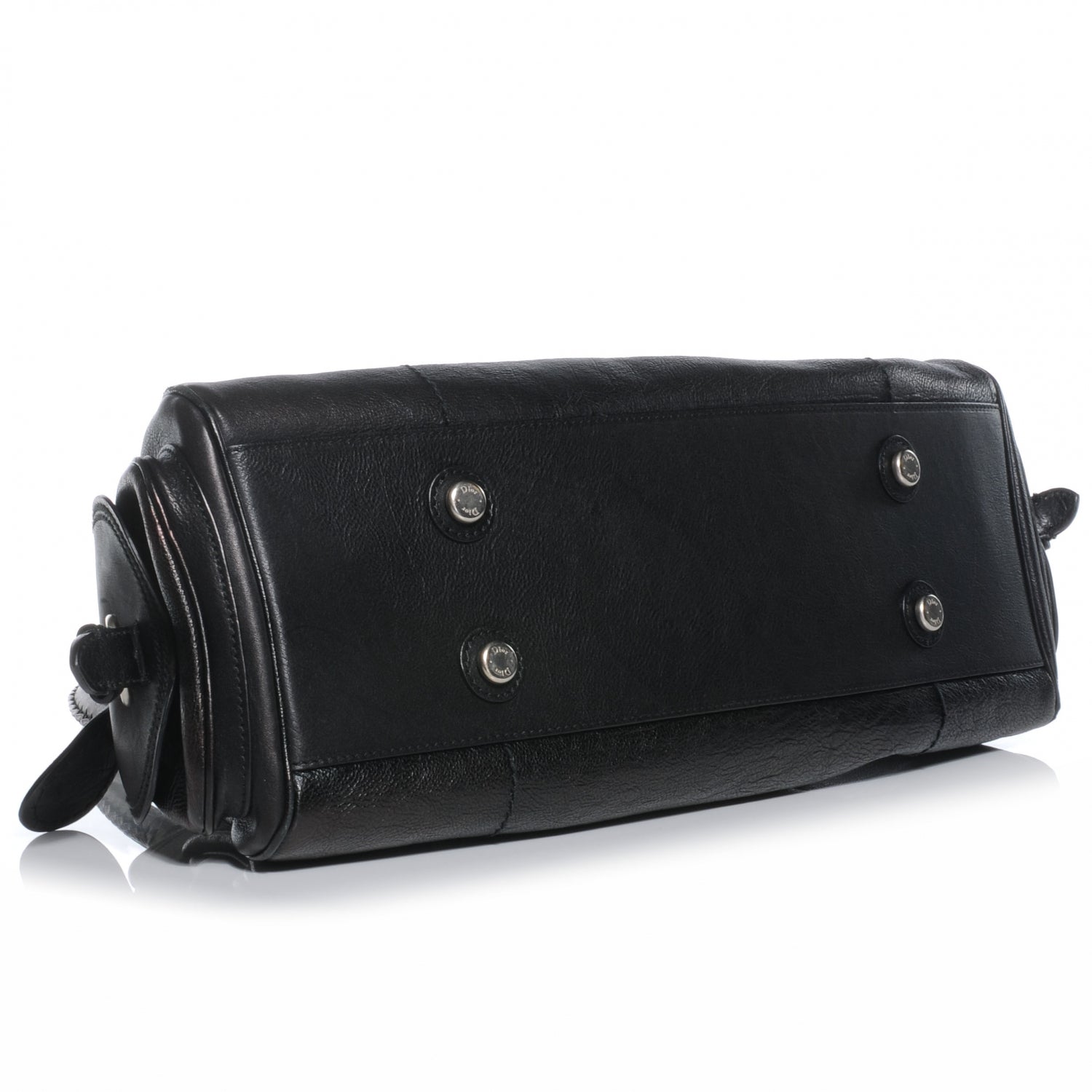 Christian Dior Leather My Dior Satchel Black 4 of 8