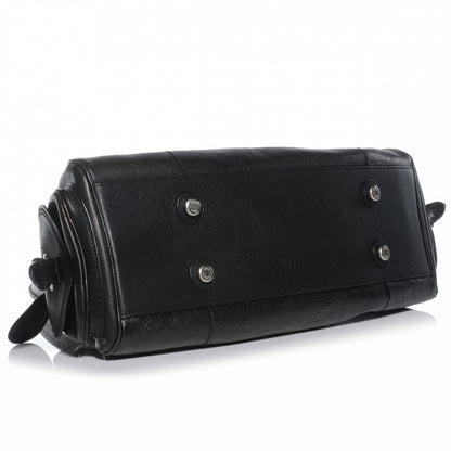 Christian Dior Leather My Dior Satchel Black 4 of 8