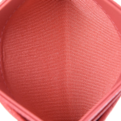 Chanel Caviar Quilted Card Holder Pink 5 of 9