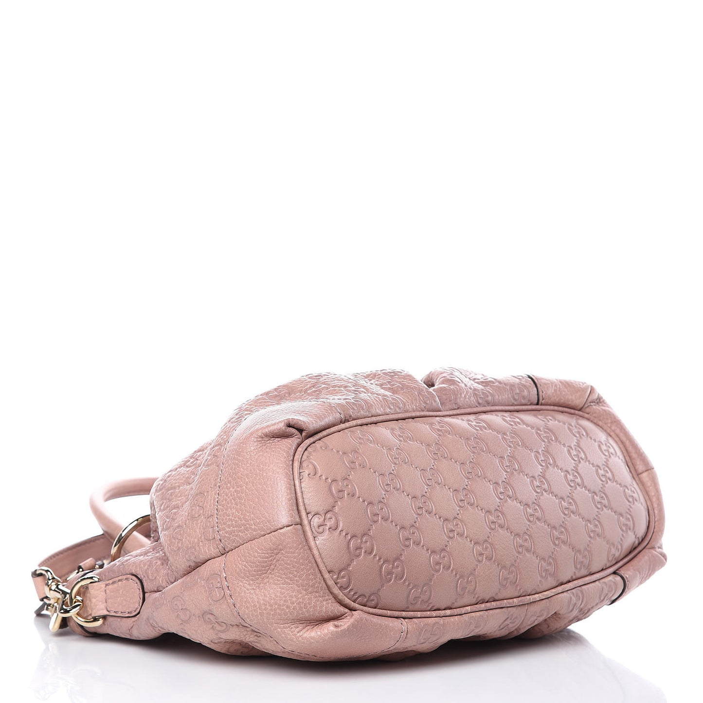 Guccissima Old Libeccio Medium Sukey Top Handle Bag Dark Cipria