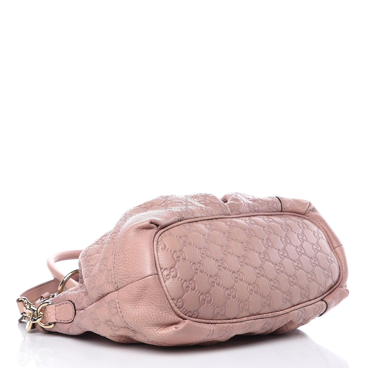 Gucci Guccissima Old Libeccio Medium Sukey Top Handle Bag Dark Cipria 4 of 11
