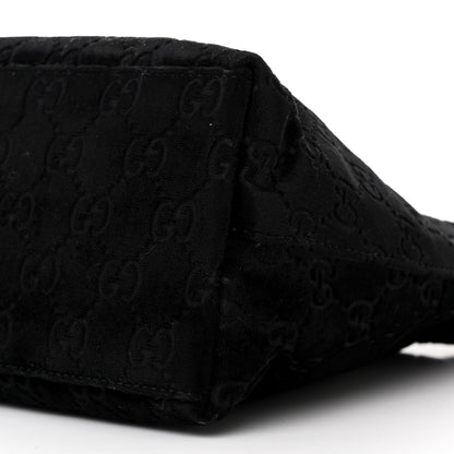 Gucci Velvet Hobo Black 10 of 10