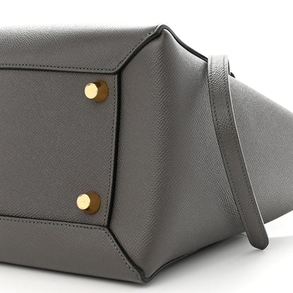 Celine Grained Calfskin Mini Belt Bag Grey 8 of 8