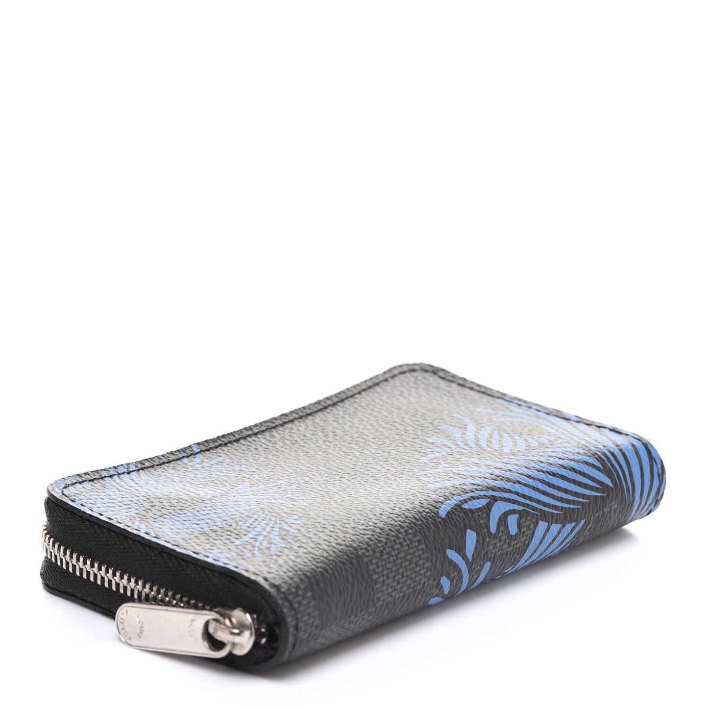 Damier Graphite Rope Zippy Coin Purse Blue