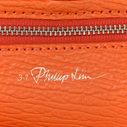 3.1 Phillip Lim Textured Calfskin Mini Pashli Satchel Orange 6 of 12