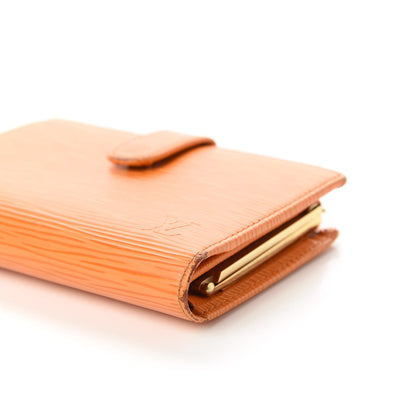 Louis Vuitton Epi French Purse Wallet Mandarin 7 of 10