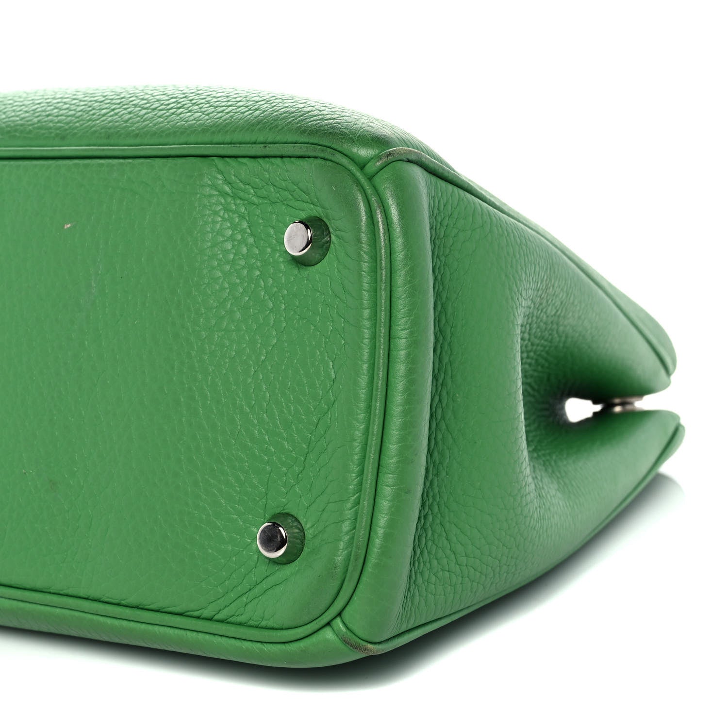 Christian Dior Bullcalf Large Diorissimo Tote Green 10 of 12