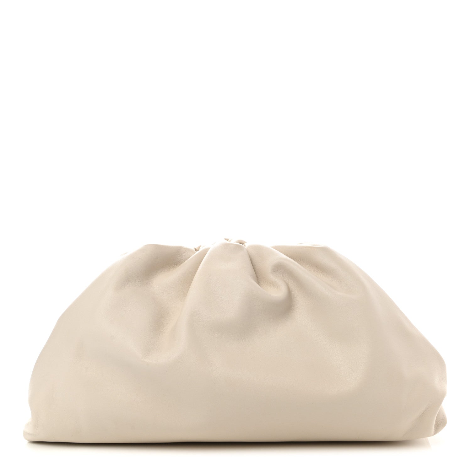 Bottega Veneta Smooth Butter Calf The Pouch Oversized Clutch Plaster 1 of 10