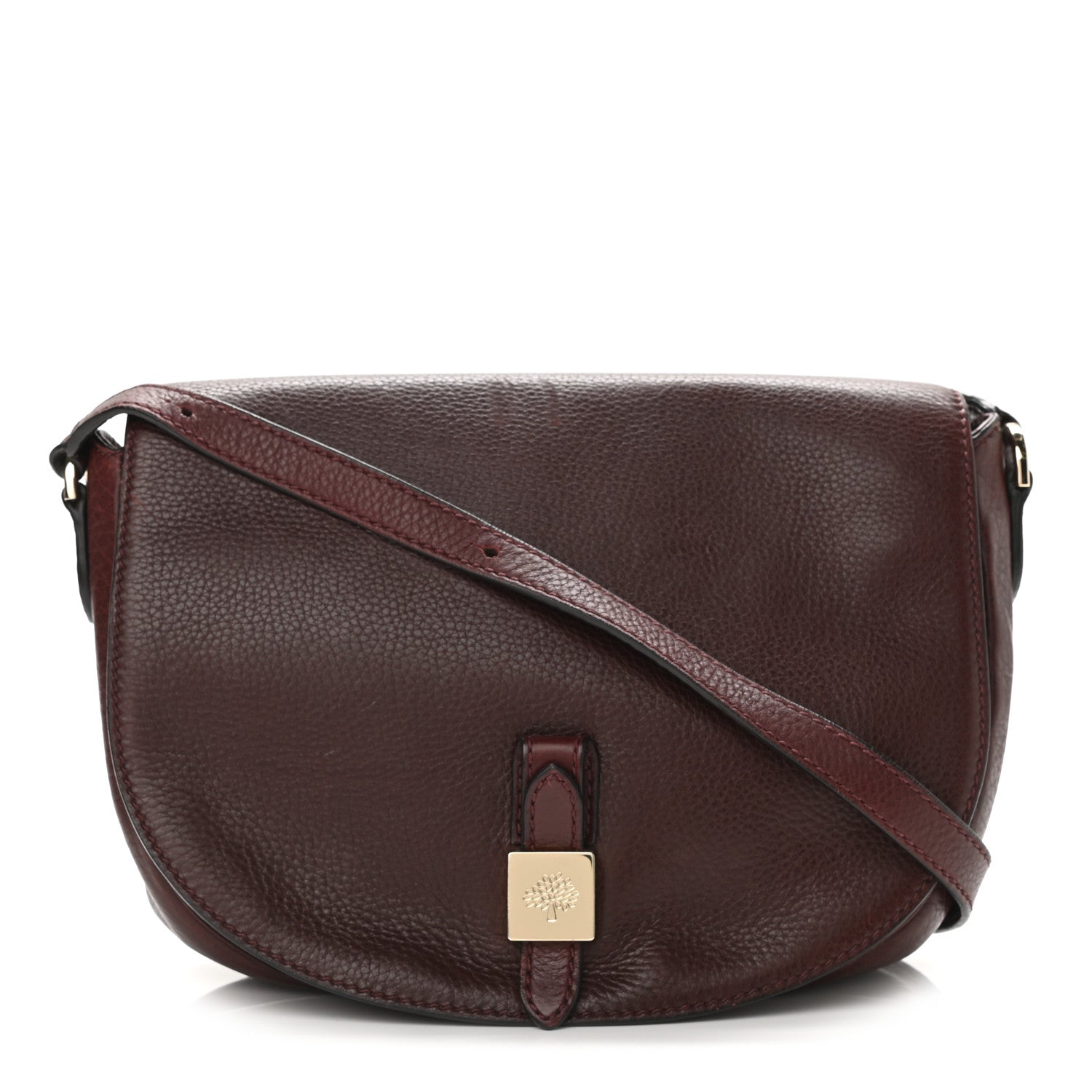 Mulberry Soft Small Grain Tessie Satchel Oxblood 1 of 9