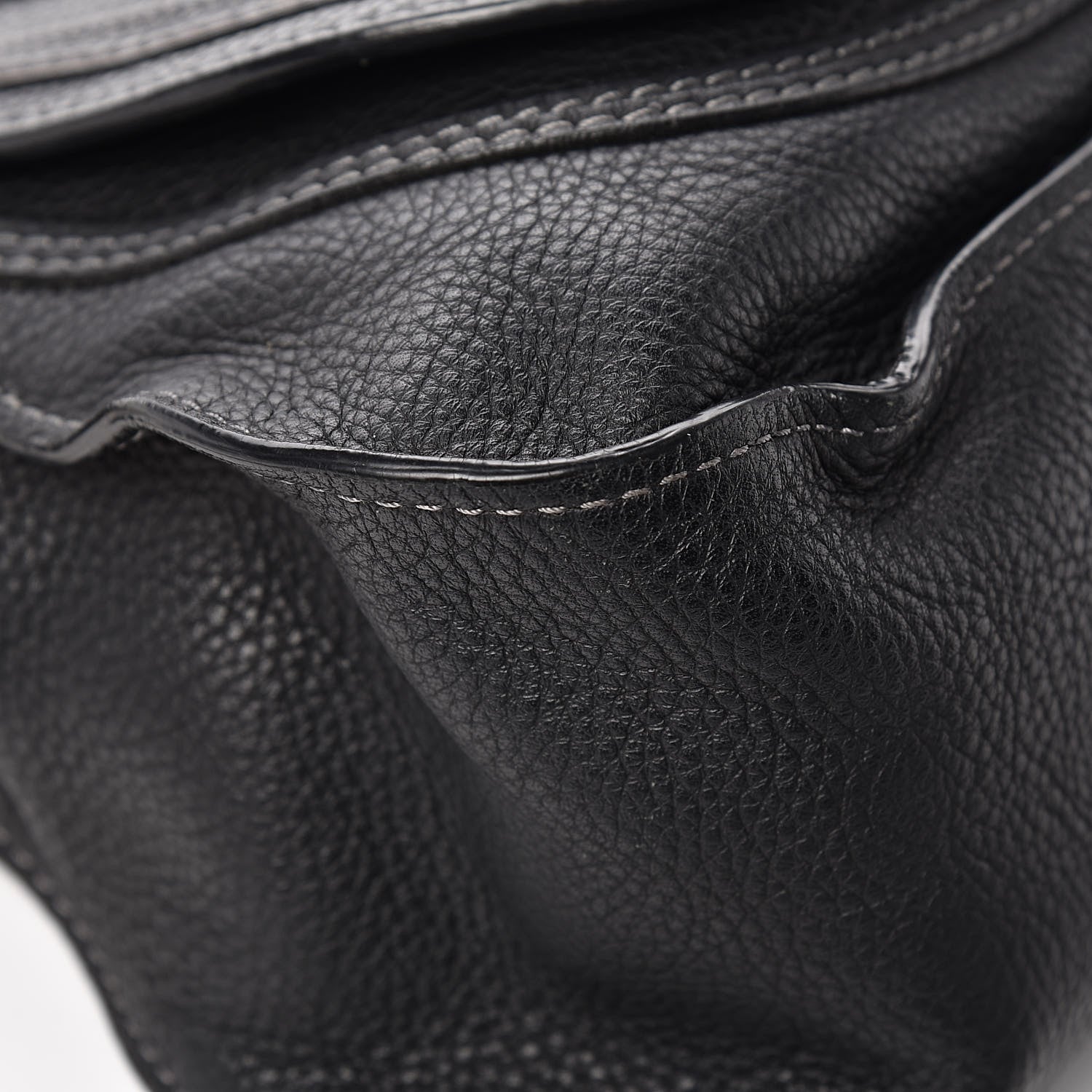 Chloe Calfskin Medium Marcie Satchel Black 11 of 17