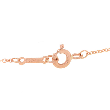 Tiffany 18K Rose Gold Paloma Picasso Olive Leaf Heart Pendant Necklace 5 of 6
