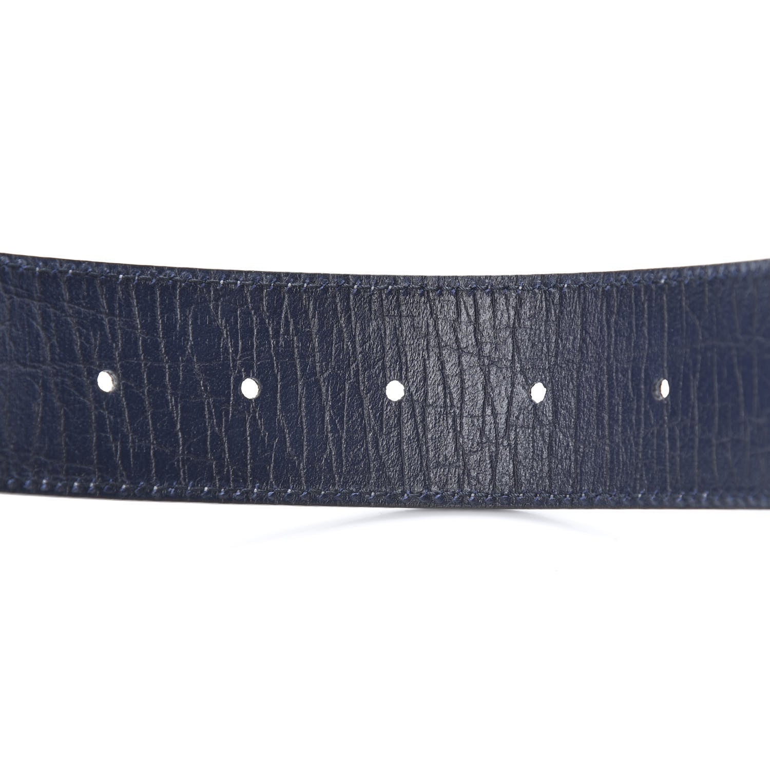 Gucci GG Plus Monogram Interlocking G Belt 105 42 Navy 5 of 5