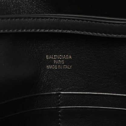 Balenciaga Smooth Calfskin Small Bel Air Clutch On Strap Black Black 6 of 9