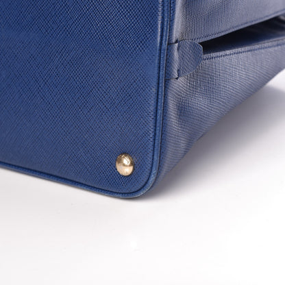 Prada Saffiano Cuir Open Promenade Tote Bluette 14 of 15