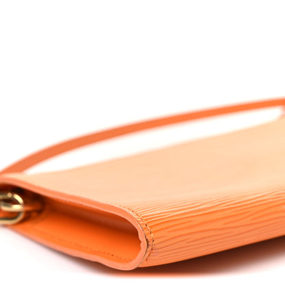 Louis Vuitton Epi Pochette Accessories 24 Mandarin 8 of 9