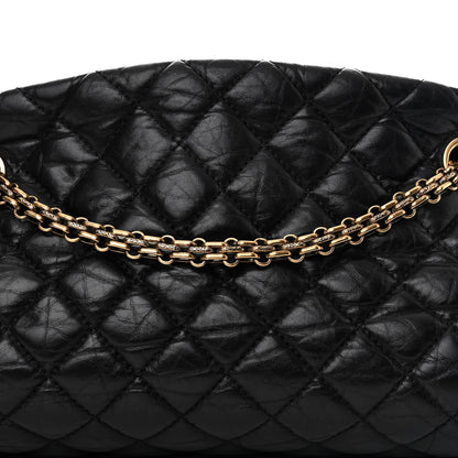 Chanel Aged Calfskin Quilted Medium Just Mademoiselle Black 10 of 12