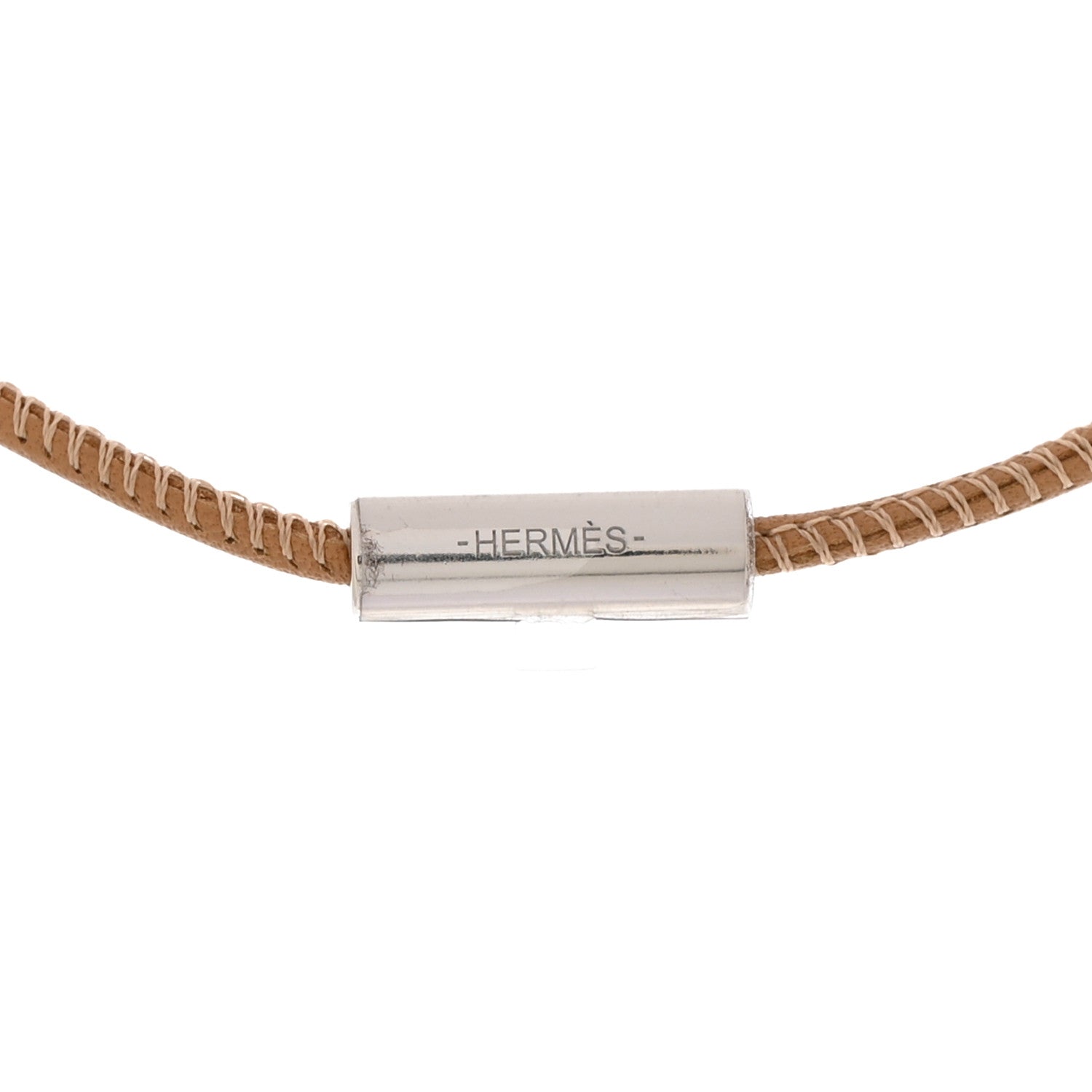 Hermes Buffalo Horn Lacquer H Equipe Pendant Necklace Sable 5 of 7