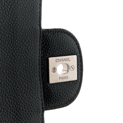 Chanel Caviar Quilted Medium Double Flap Black 7 of 12