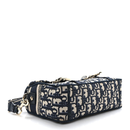 Christian Dior Oblique Small Diorcamp Messenger Blue 4 of 7