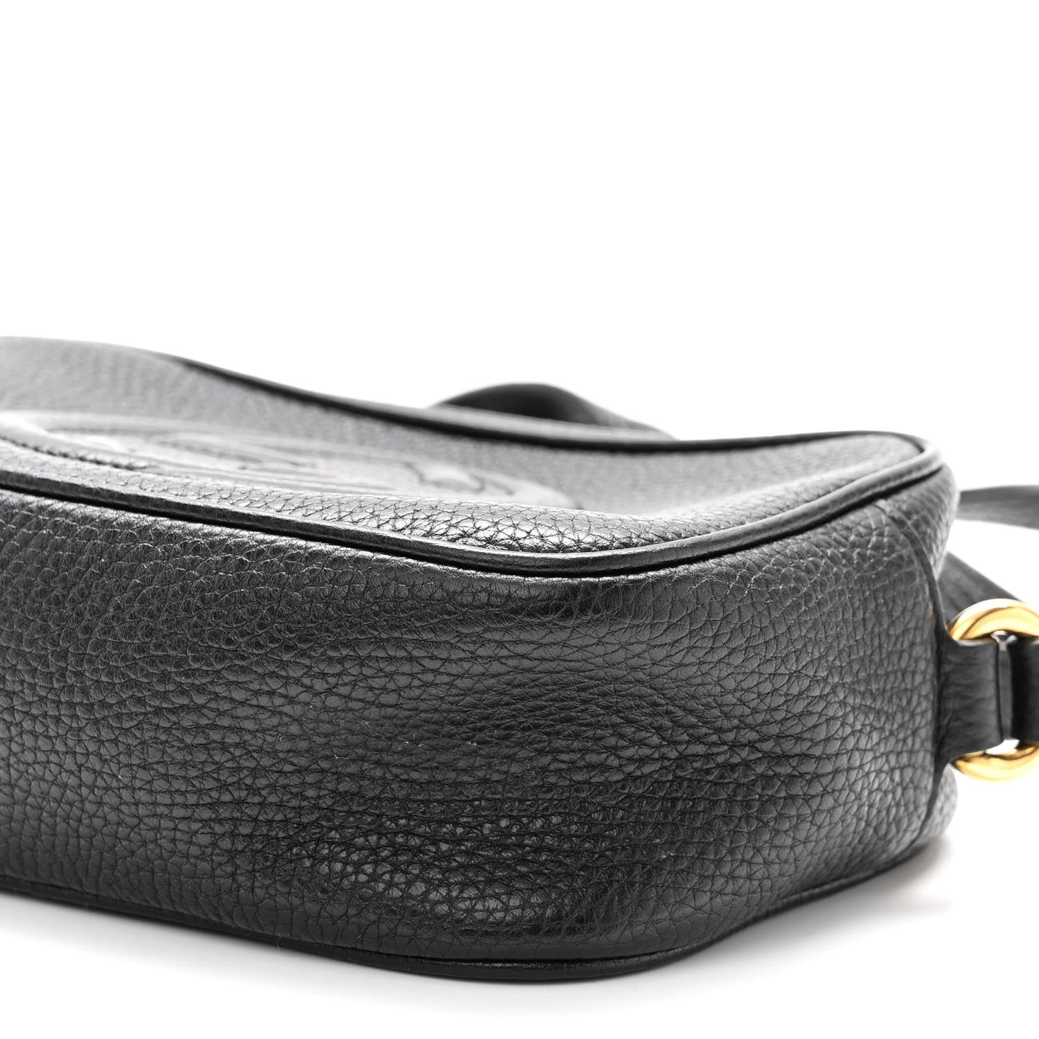 Gucci Pebbled Calfskin Mini Soho Disco Bag Black 10 of 10