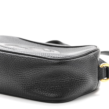 Gucci Pebbled Calfskin Mini Soho Disco Bag Black 10 of 10