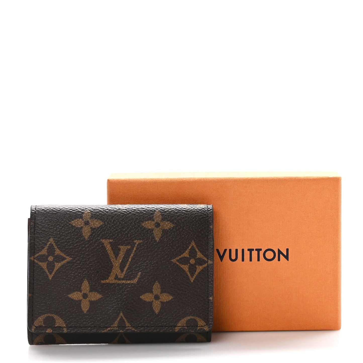 Monogram Envelope Business Card Holder