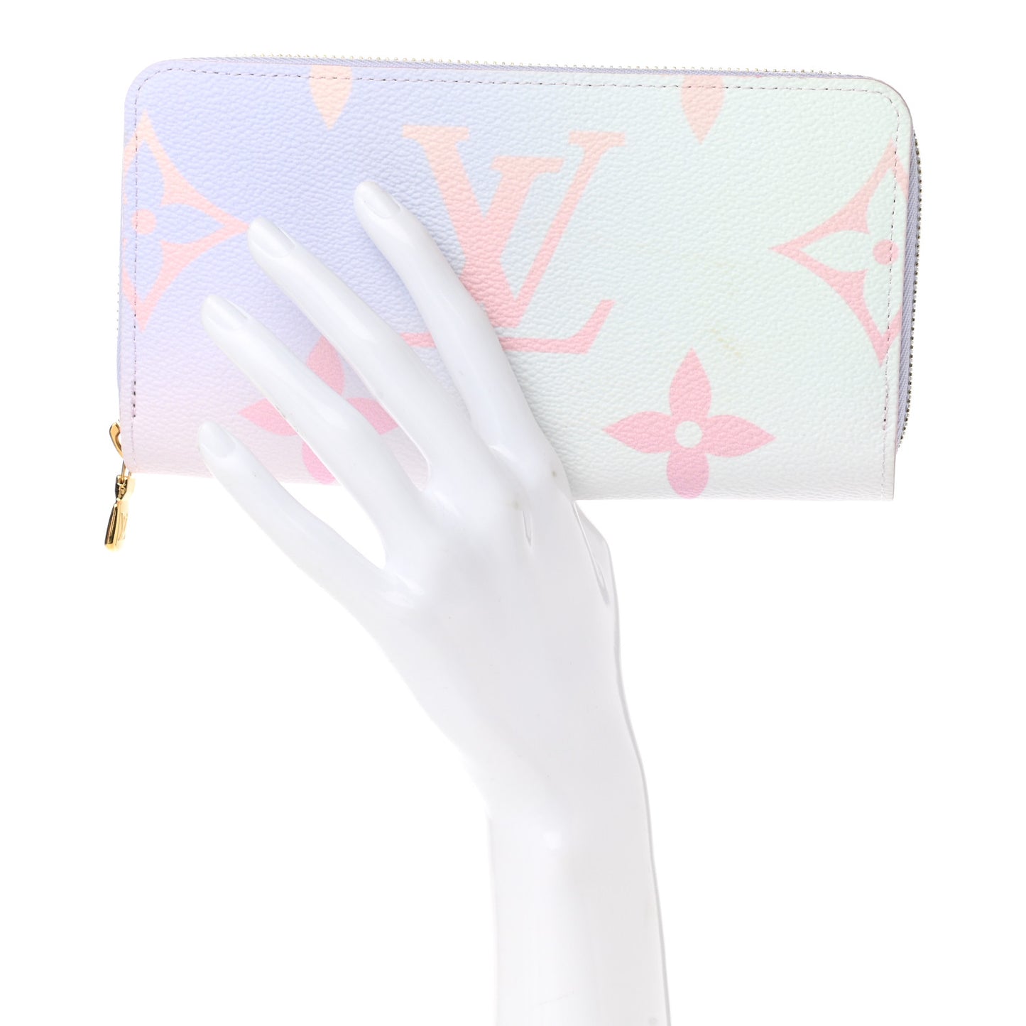 Monogram Giant Spring In The City Zippy Wallet Sunrise Pastel