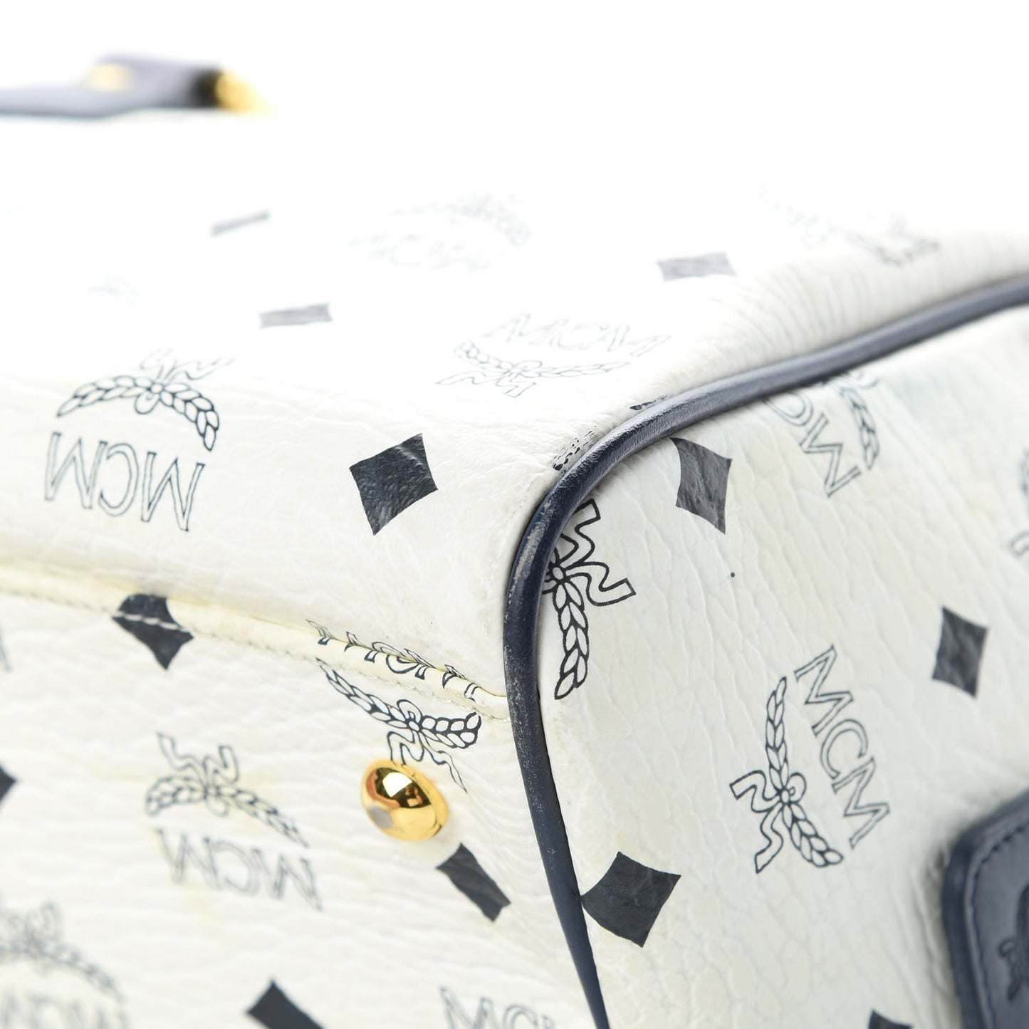 Visetos Boston Satchel White