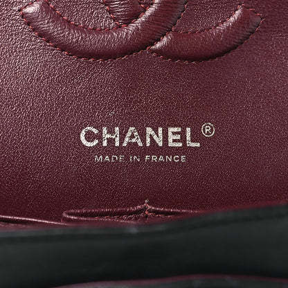 Chanel Lambskin Quilted Medium Double Flap Black 6 of 12