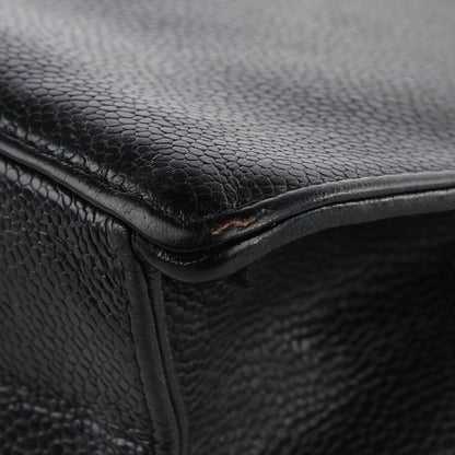 Chanel Caviar Shoulder Bag Black 10 of 14