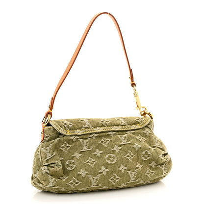 Louis Vuitton Monogram Denim Mini Pleaty Lichen 2 of 10