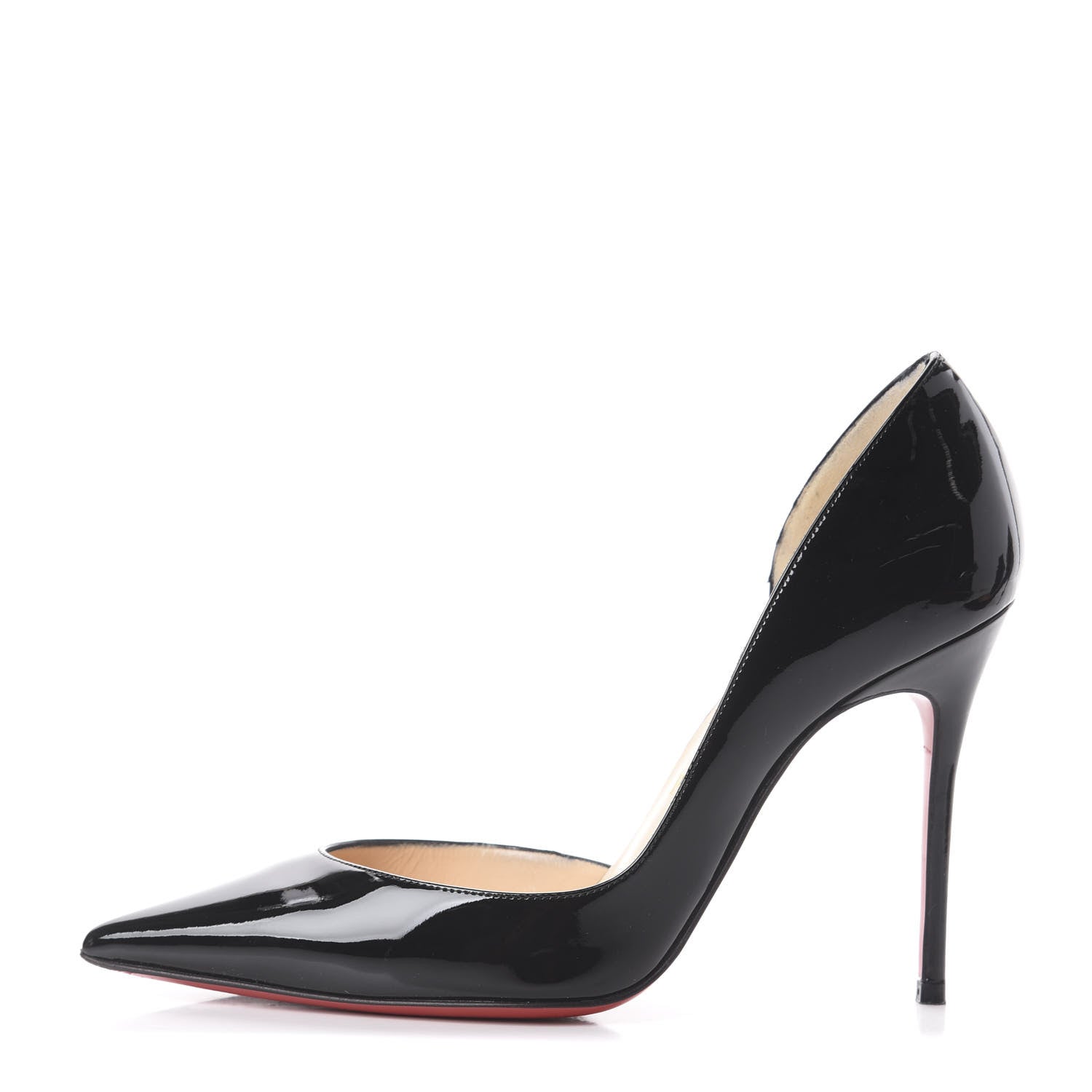 Christian Louboutin Patent Iriza 100 Pumps 36 Black 1 of 7