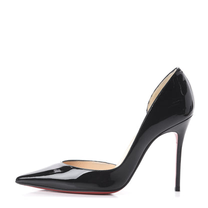 Christian Louboutin Patent Iriza 100 Pumps 36 Black 1 of 7