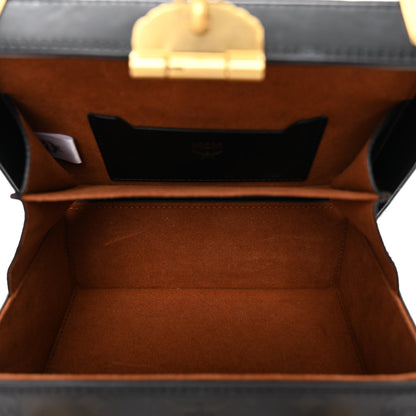 MCM Odeon Calfskin Small Berlin Crossbody Black 5 of 9